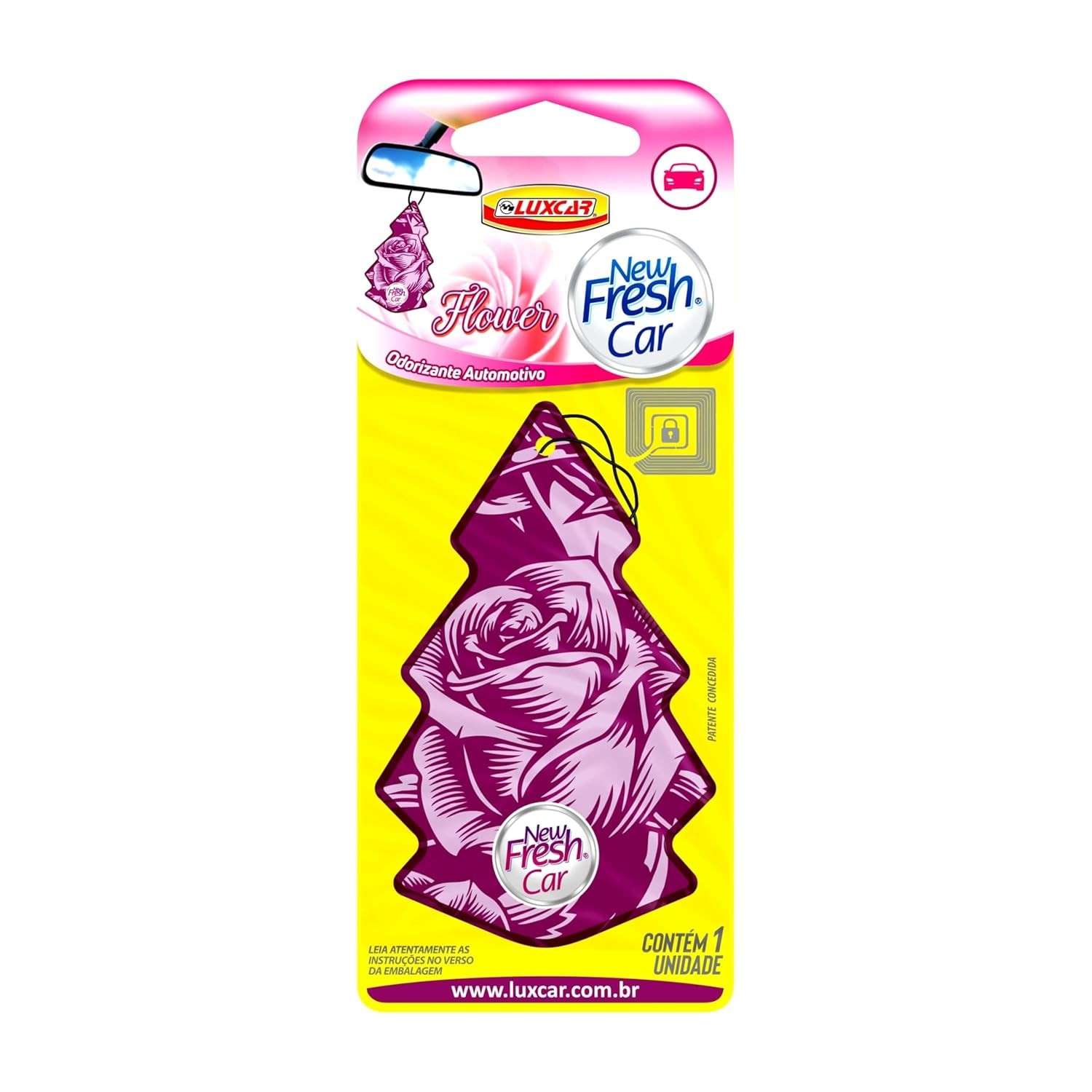Luxcar Odorizante New Fresh Car Flower: Aroma Floral para um Carro Sempre Perfumado