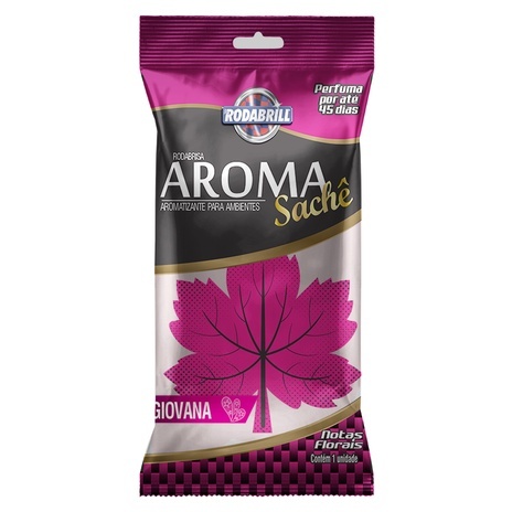 Aroma Sachê Giovana: Perfume Seu Lar com Rodabrill