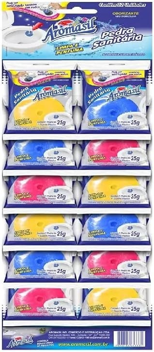 Pedra Sanitária Aromasil 25gr