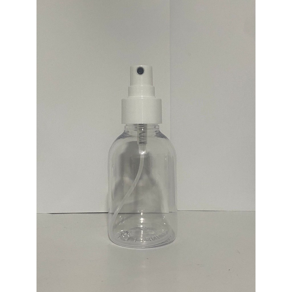 10 Frascos PET 100ml Cilíndricos com Válvula Spray – Ideal para Perfumes e Aromatizadores