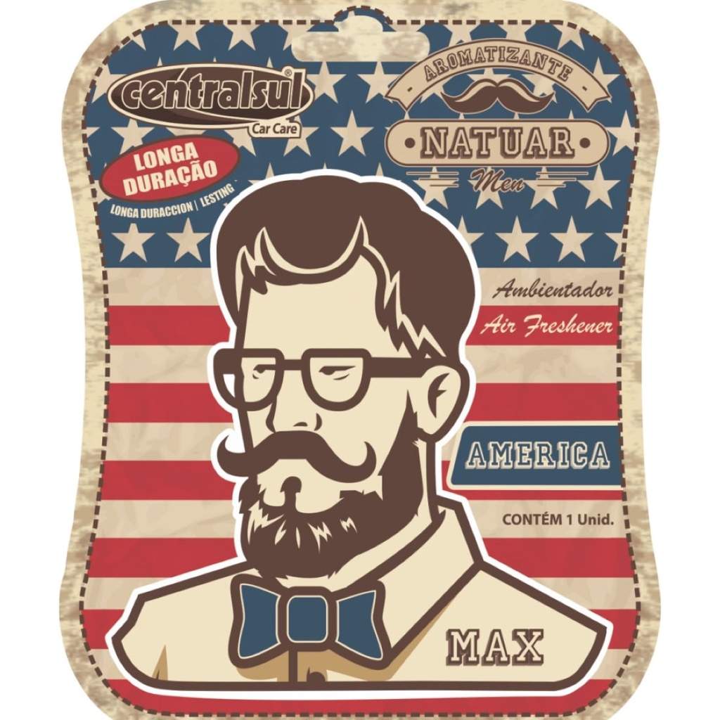 Aromatizante Men America: Perfume e Estilo para Seu Carro