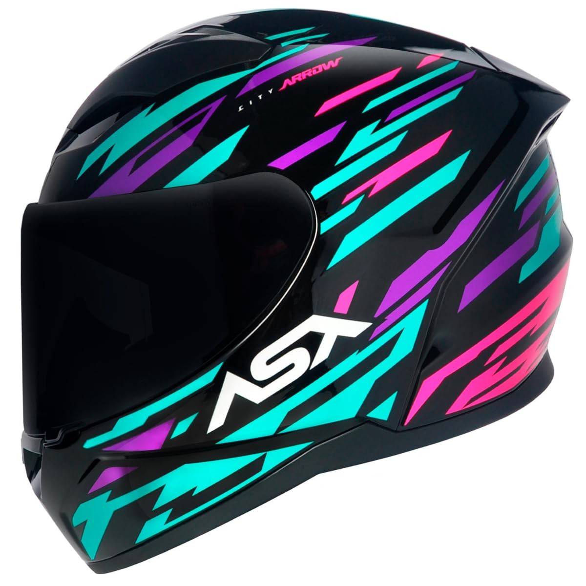 Capacete ASX City Arrow Feminino P (56) - Estilo e Segurança para Você!
