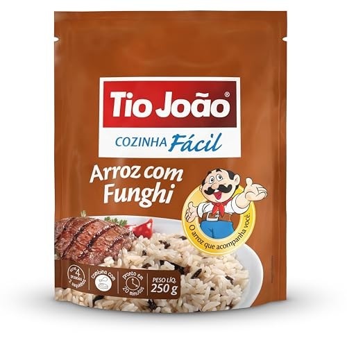 Tio João Cozinha fácil Arroz com Funghi- 250g