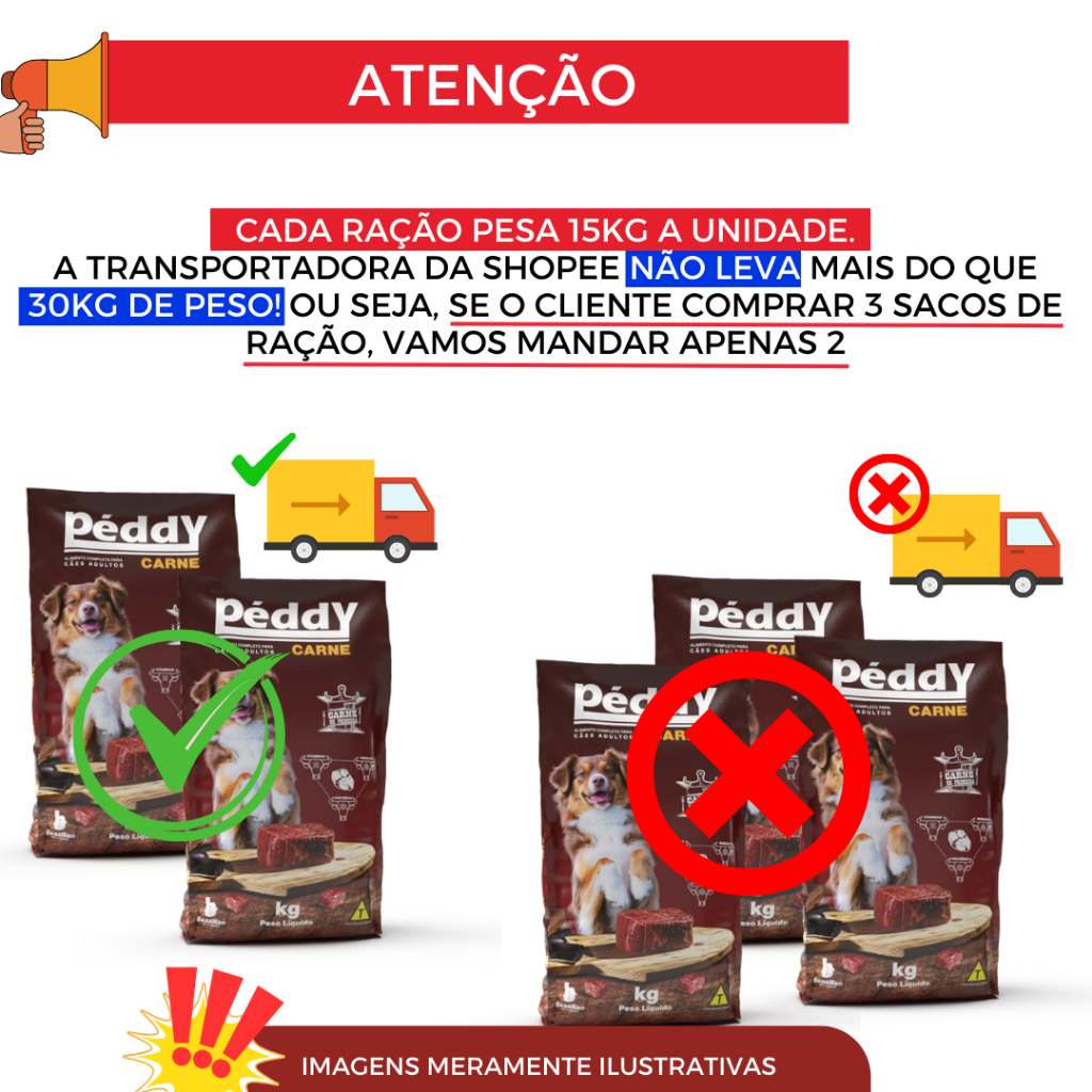 Ração Foster One para Cães Pequenos - 10,1kg Carne e Arroz