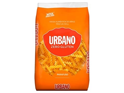 Macarrão de Arroz Parafuso sem Glúten Urbano 500g