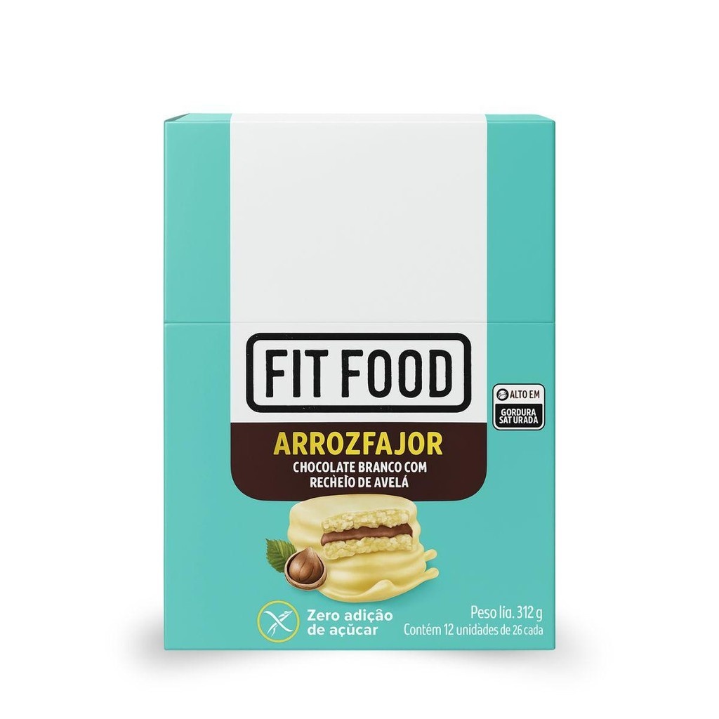 Arrozfajor Fit Food: 10 Delícias Avelã e Chocolate Branco