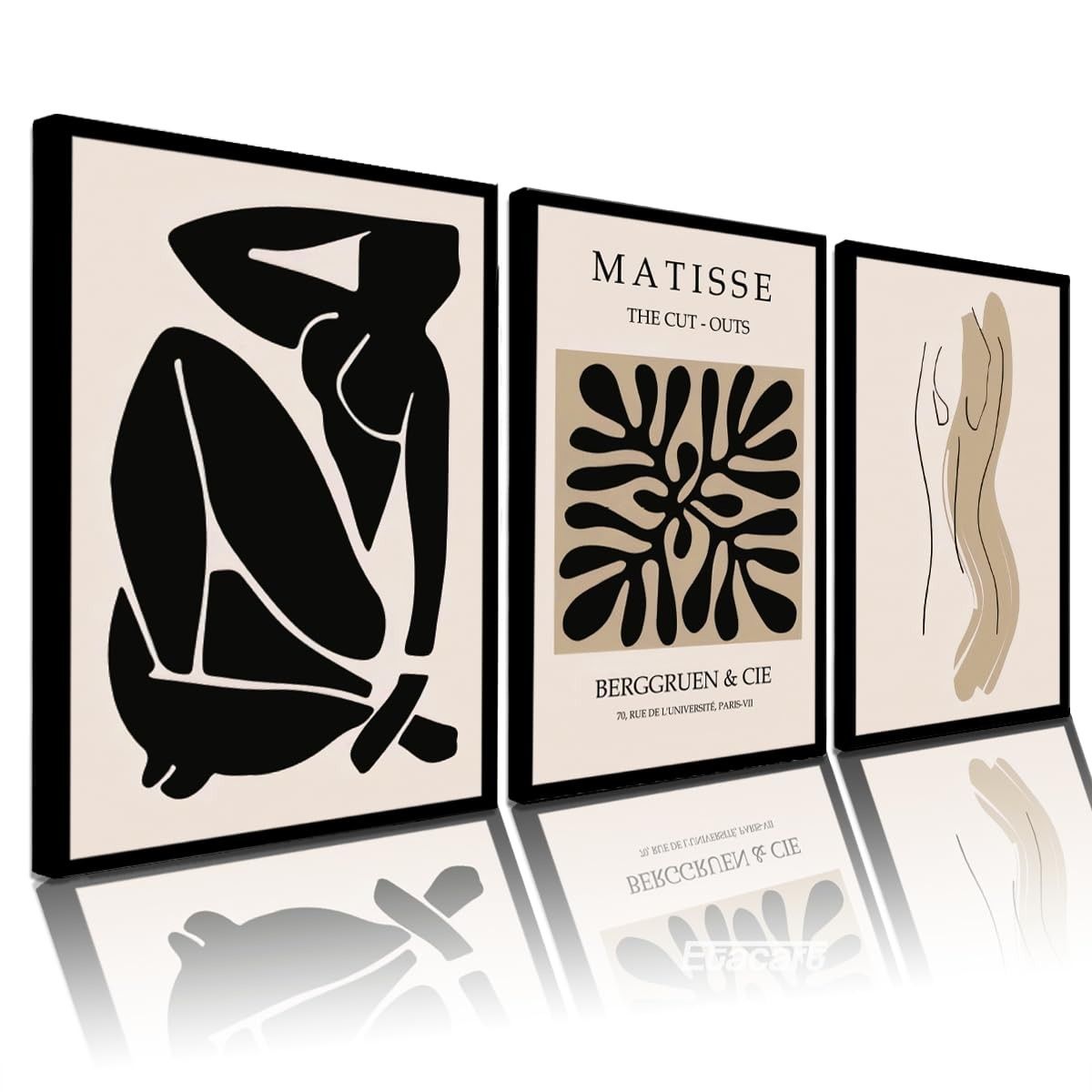Quadros Decorativos Modernos Matisse Abstrato - Transforme Seu Espaço com Arte Elegante