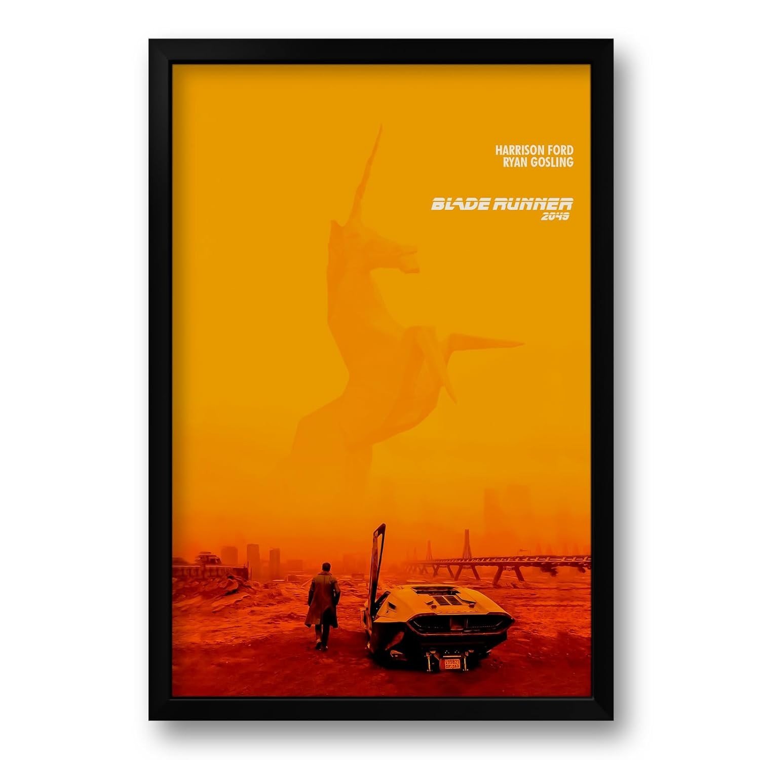 Quadro Decorativo Blade Runner 2049 | Arte Premium 40x60cm com Moldura Ecológica