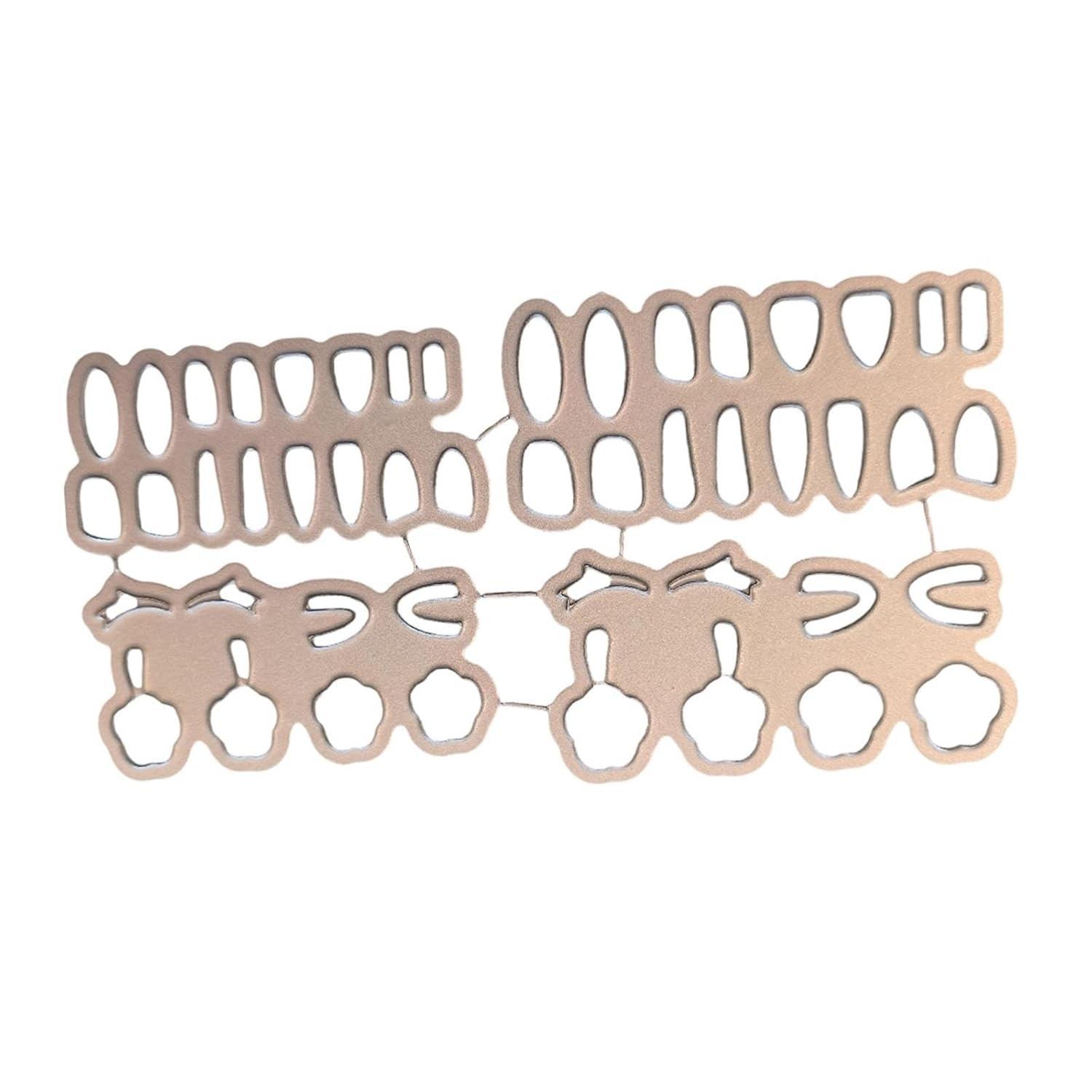 Molde de Corte para Olhos de Boneca em Metal | Ferramenta Precisa para Artesanato