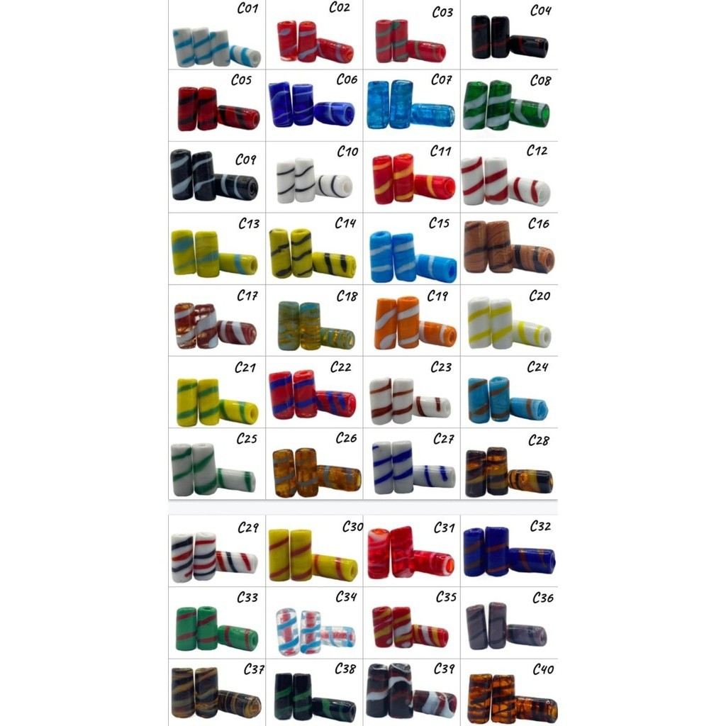 03 Firmas de Murano - Cores Variadas para Artesanato