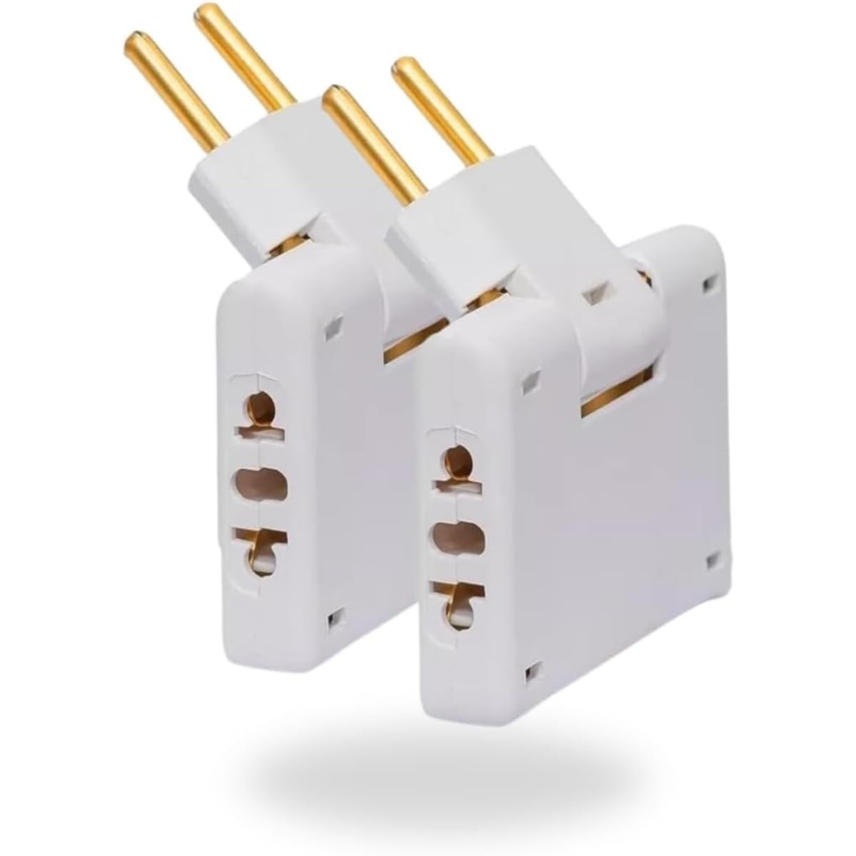 Adaptador T Articulado 90° com 3 Saídas 10A - Organize e Expanda suas Tomadas!