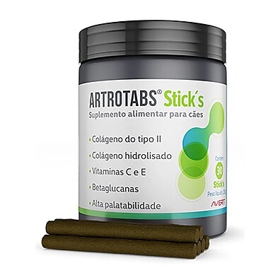 Artrotabs Stick: Alívio e Saúde para as Articulações do Seu Cão