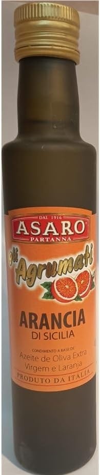 Azeite Extra Virgem Com Laranja 250ml - Asaro Italiano