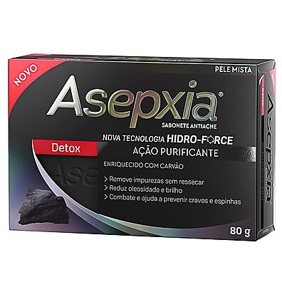Asepxia Detox: Limpeza Profunda Antiacne