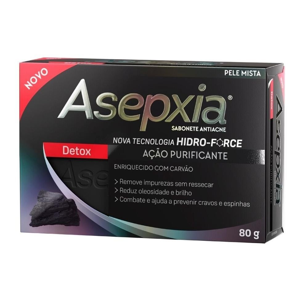 Asepxia Detox: Pele Limpa e Livre de Acne