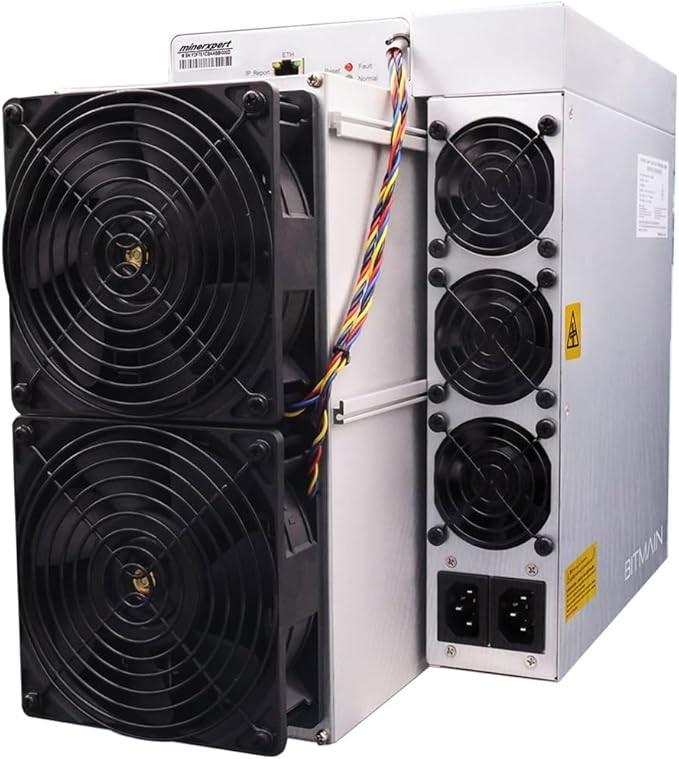 Antminer S19k pro 120Th Asic Miner 2760W Bitmain Crypto BTC Bitcoin Miner Miner inclui PSU em estoque (S19k Pro 120T 2760W)