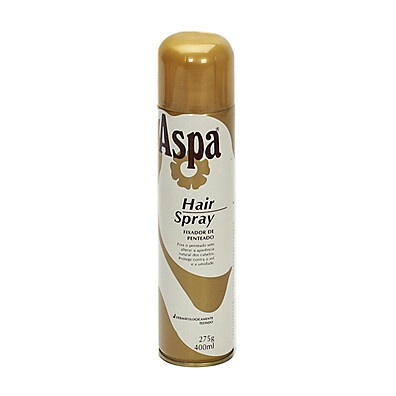 Aspa Spray Fixador: Penteado Impecável!