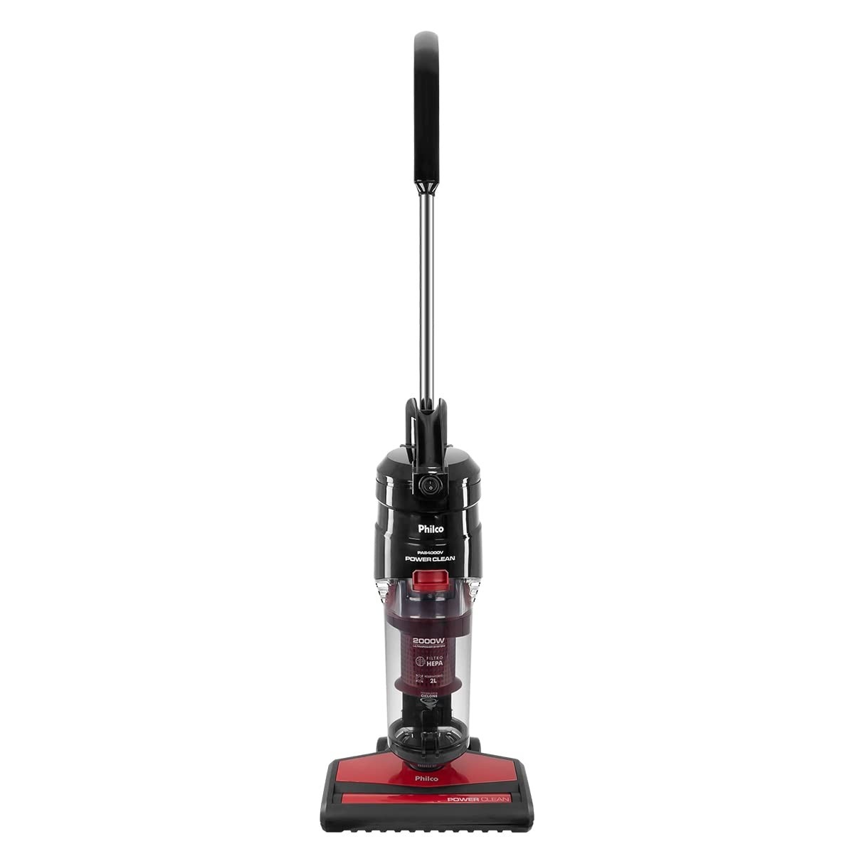 Aspirador de Pó Vertical Philco Power Clean 2000W - Potência e Mobilidade para Limpeza Inteligente