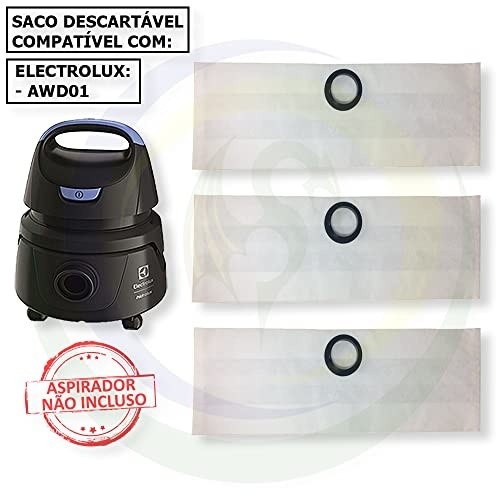 Sacos Descartáveis para Aspirador Electrolux Hidrolux Awd01 – 6 Unidades de Alta Qualidade