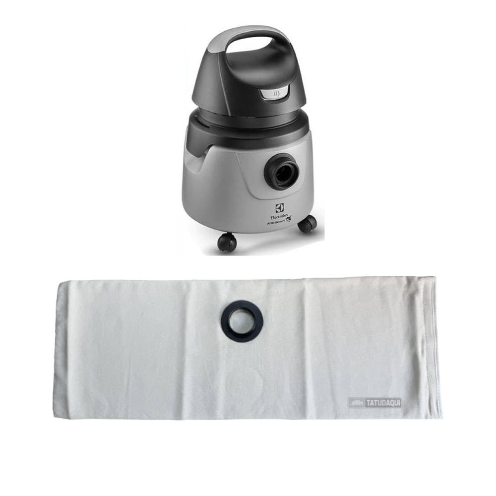 Saco Reutilizável Premium 100% Algodão para Aspirador Electrolux A10 Smart A10N1