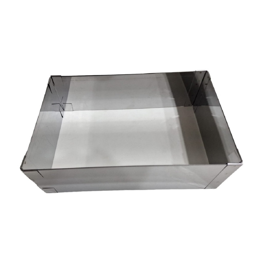 Forma Retangular 40x30x10cm em Alumínio: Perfeição em Cada Assado