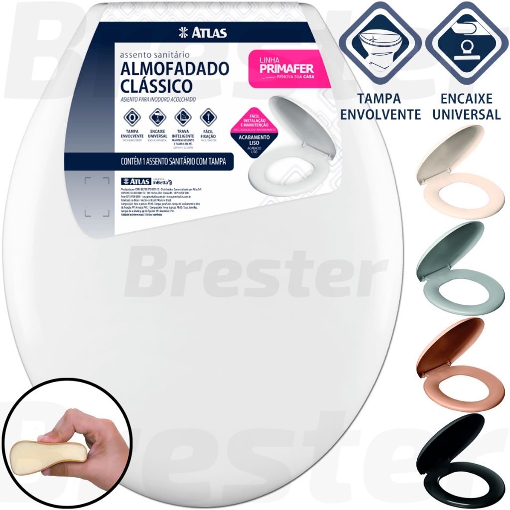 Assento Sanitário Almofadado: Conforto e Qualidade
