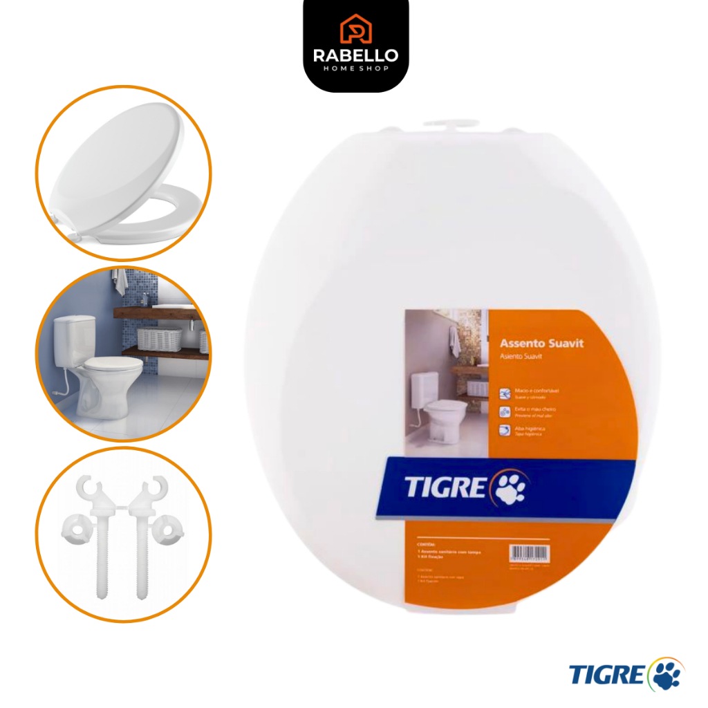 Assento Sanitário Suavit Branco: Conforto e Estilo no Banheiro