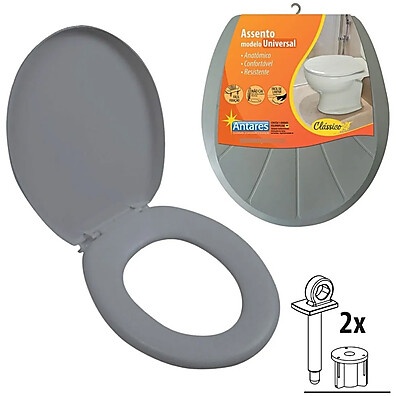 Assento Tampa Oval Sanitário Universal – Conforto e Praticidade