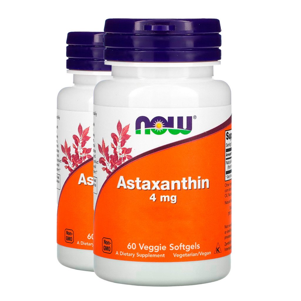 Astaxantina Now Foods: 2x Mais Proteção Antioxidante