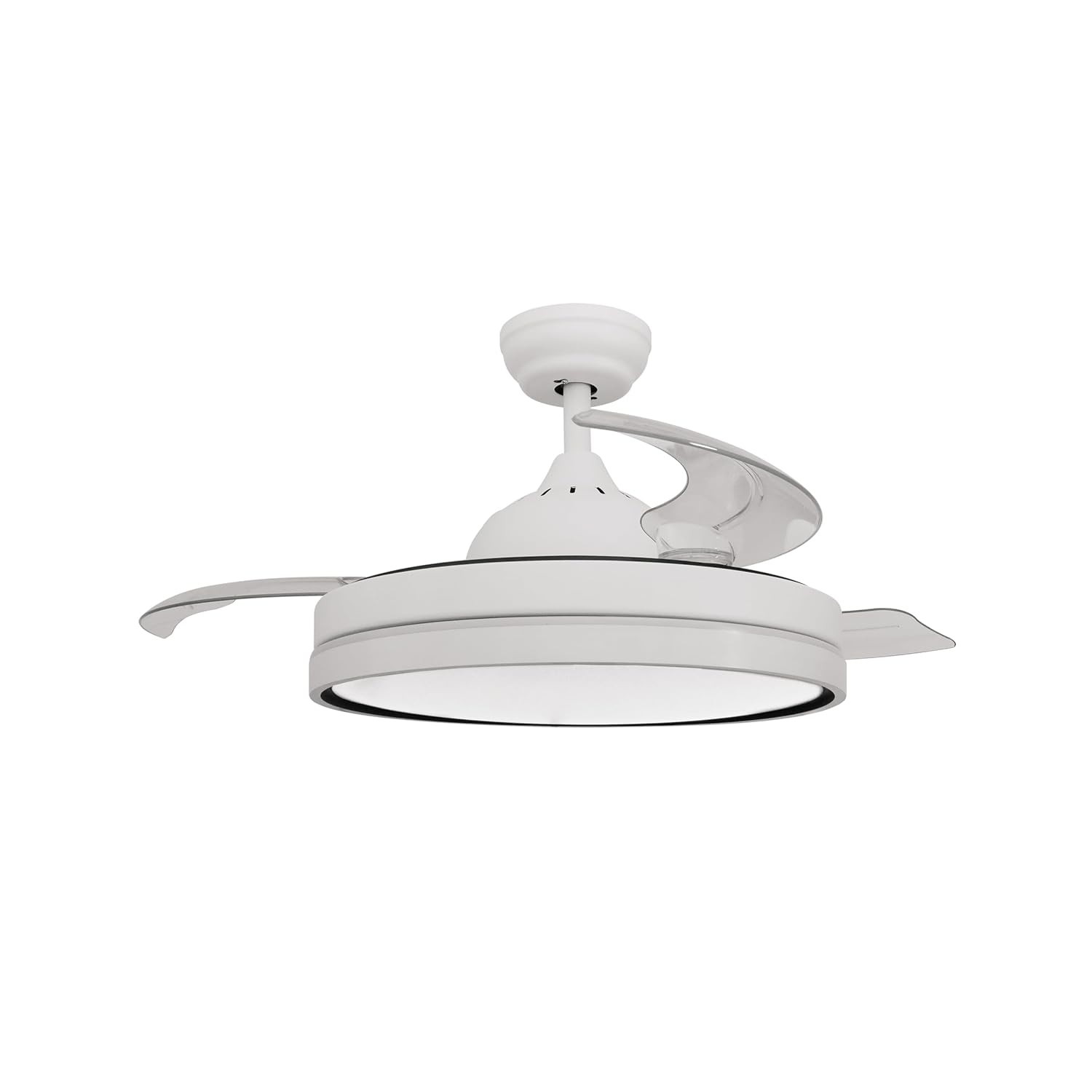Ventisol Ventilador de Teto Astro Retrátil 3 Pás com Controle Inverter Bivolt – Moderno, Econômico e Silencioso