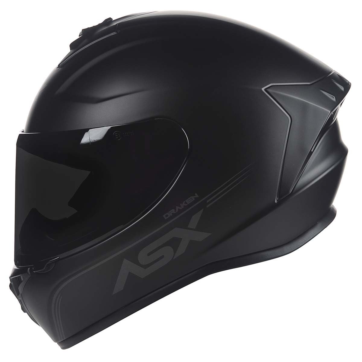 Capacete ASX Moto Preto Fosco: Estilo e Segurança para Homens e Mulheres Esportistas