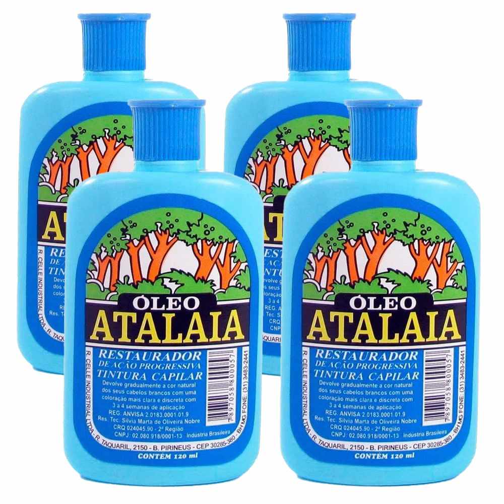 Atalaia: Kit 4 Óleos Capilares - Cabelos Incríveis!