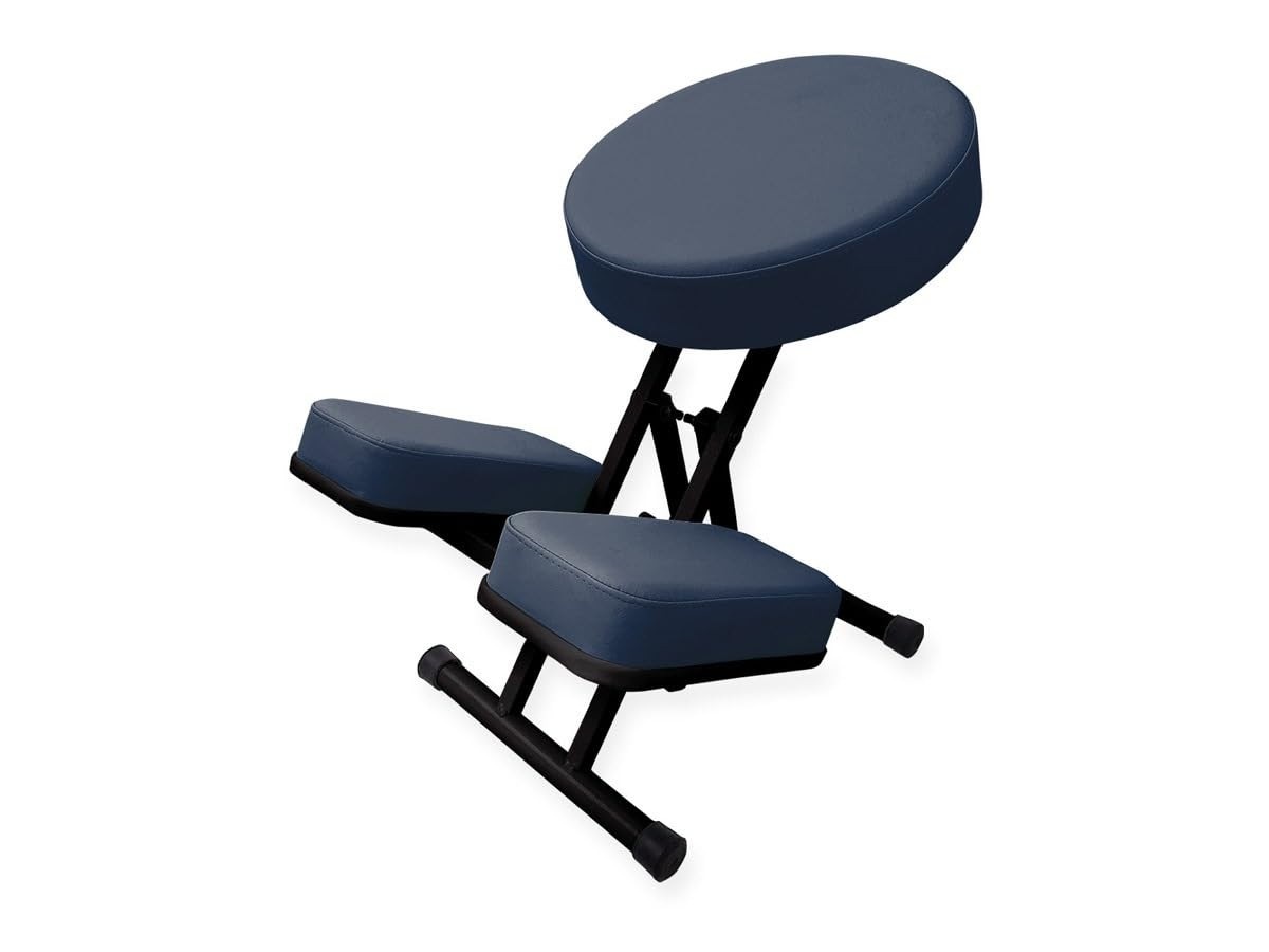 Cadeira Kneeling Chair Reeducação Postural com Suporte Até 140kg - Conforto Ergonômico e Alívio de Dores