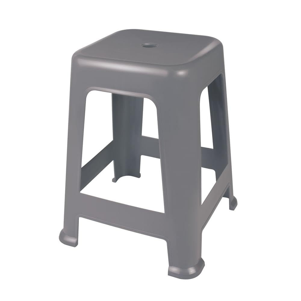 Banqueta Plástica Resistente com Proteção UV - Até 120kg