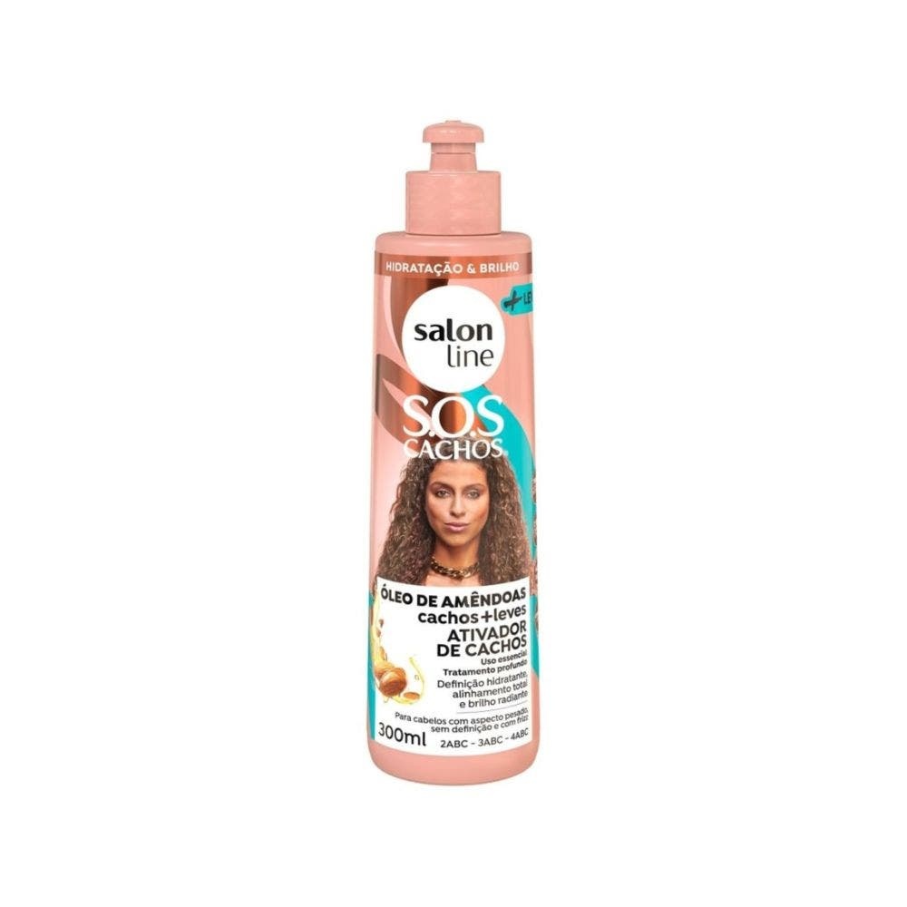 Ativador de Cachos Salon Line SOS Leve: Definição e Brilho
