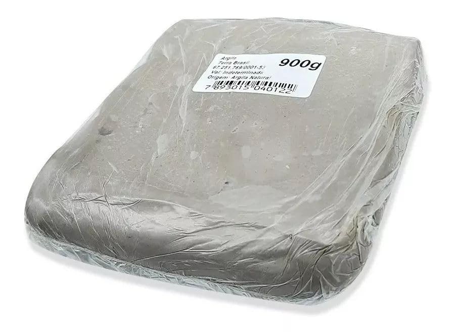 Argila Modelar Premium para Artesanato, Escultura e Atividades Escolares - 900g