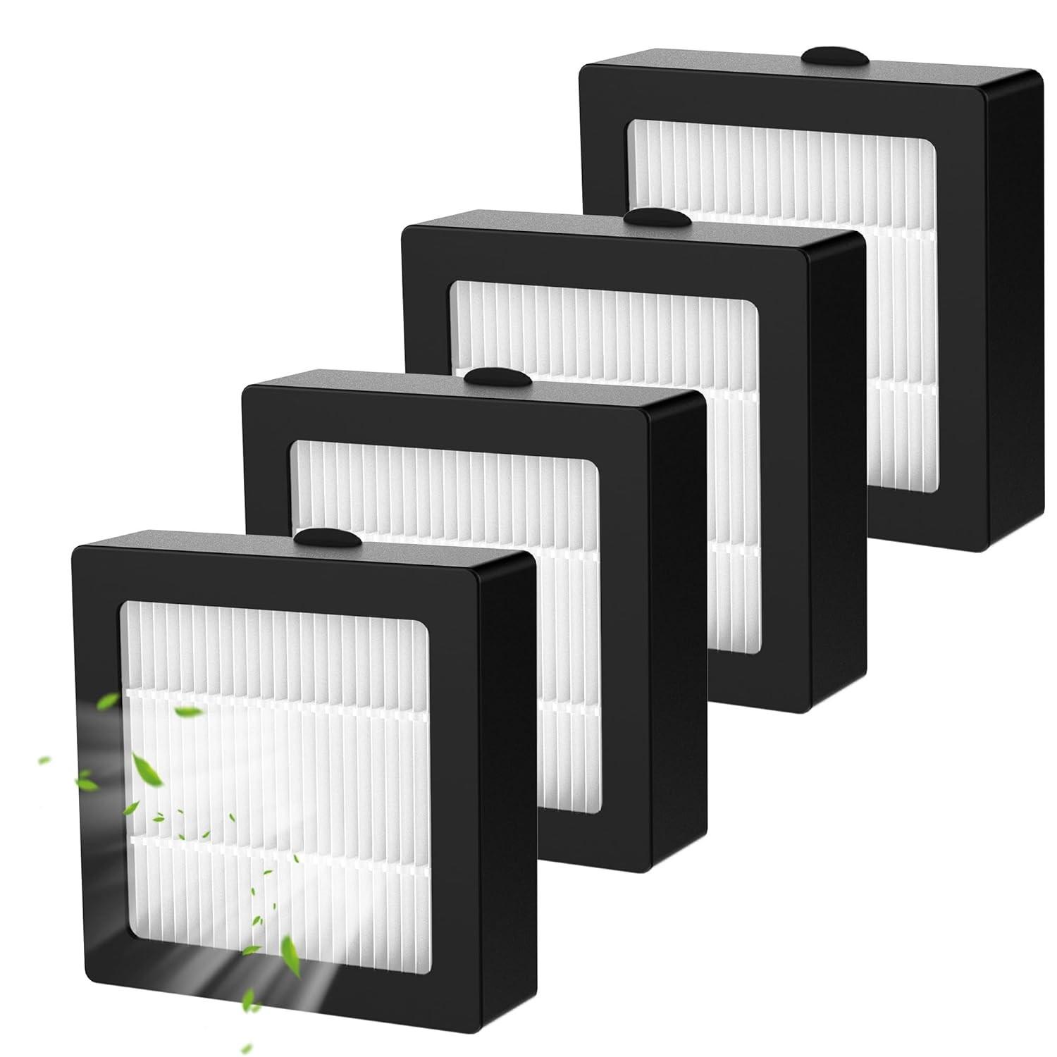 Filtro HEPA + Carbono Ativo para Cinzeiro Sem Fumaça VTAR - Pacote com 4 Unidades