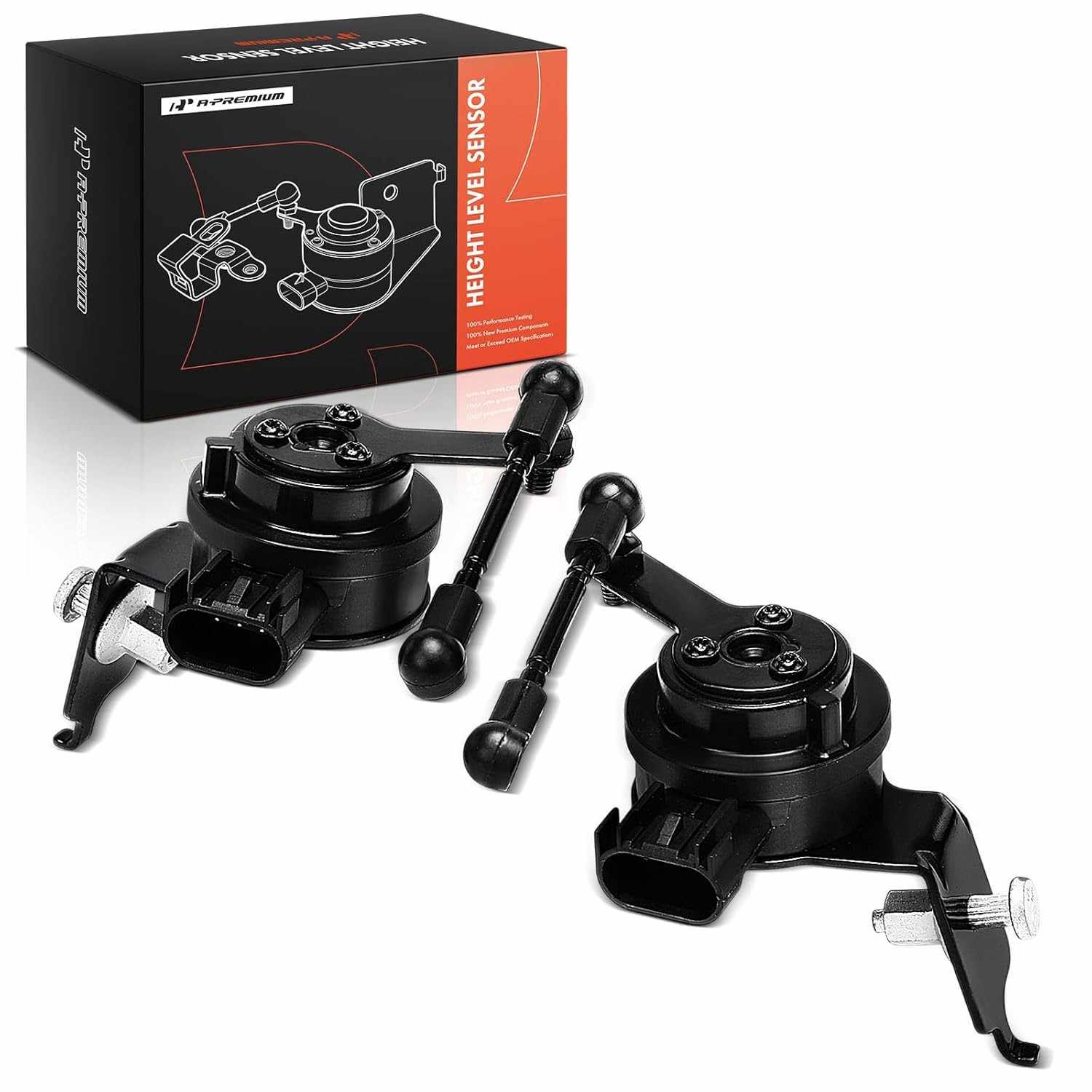 Sensor de Nível de Altura A-Premium para Cadillac ATS/CTS (2013-2019) - Dianteiro Esquerdo/Direito (Conjunto 2)