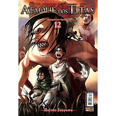Attack on Titan Vol. 12: Mergulhe na Tensão!