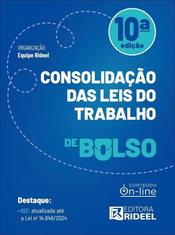 CLT de Bolso - Consolidação das Leis do Trabalho 10ª Edição 2025 | Prática e Atualizada
