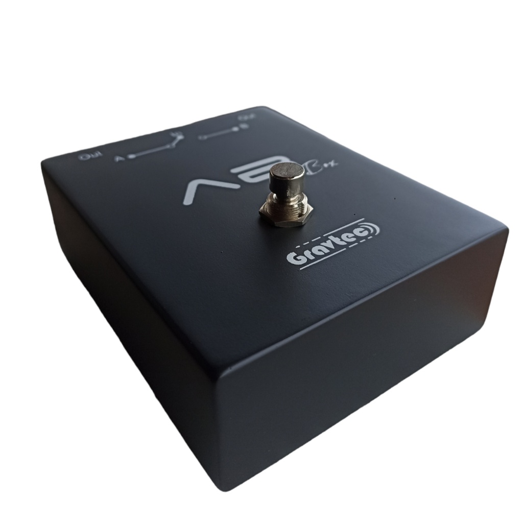 Pedal AB Box Gravtec: Solução Rápida para Comutação de Áudio