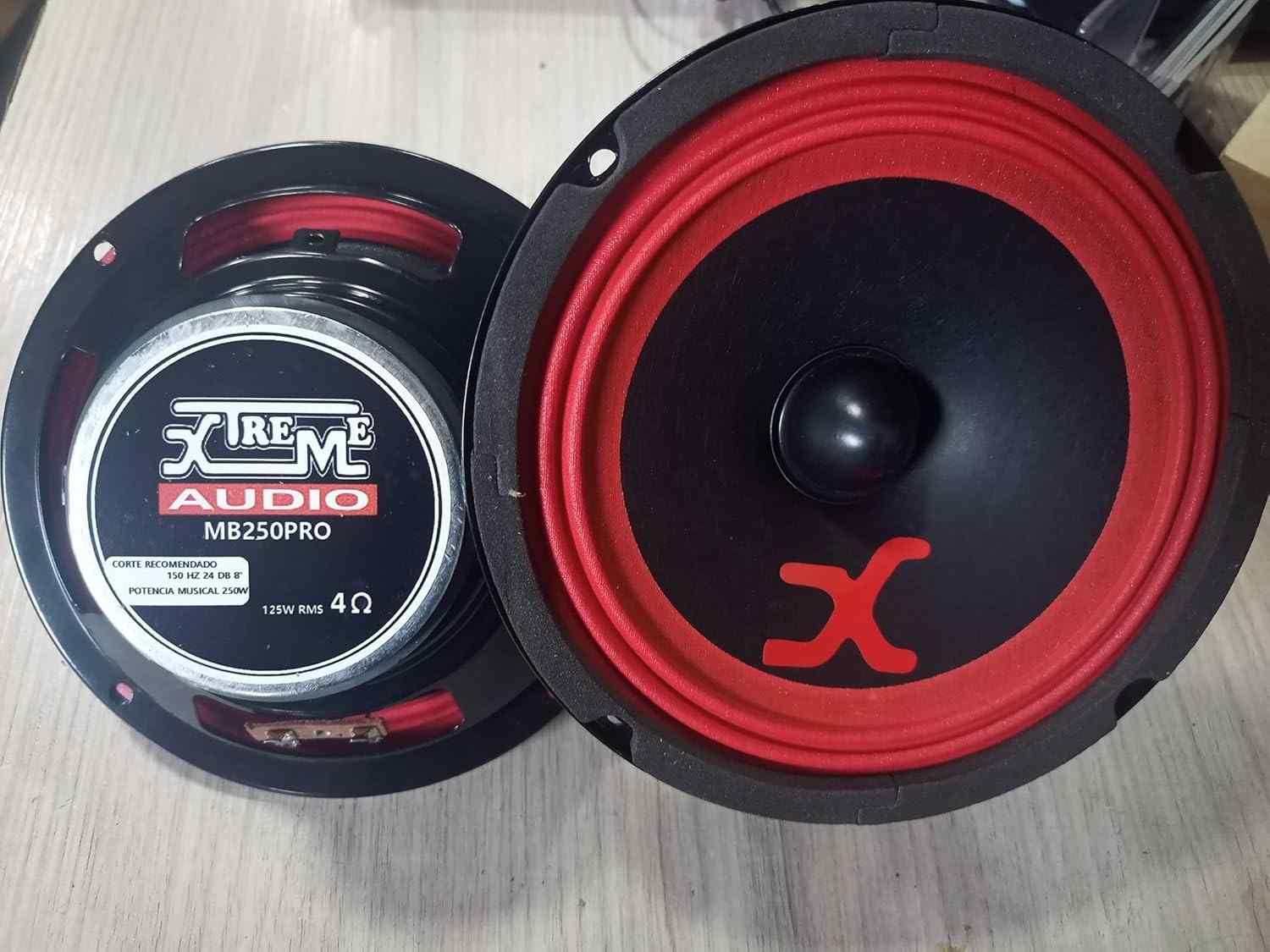 Par de Alto Falantes Médio Grave XTREME Audio Zeta Evok 6 Polegadas - Som Potente!
