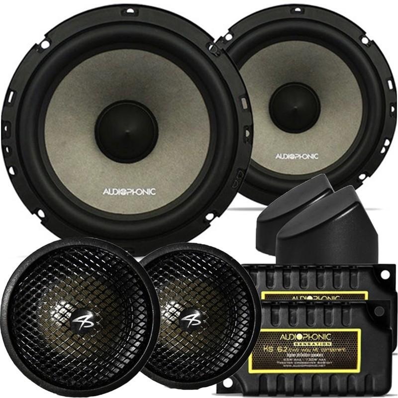 Audiophonic KS 6.2: Som Premium de 6" e 65W