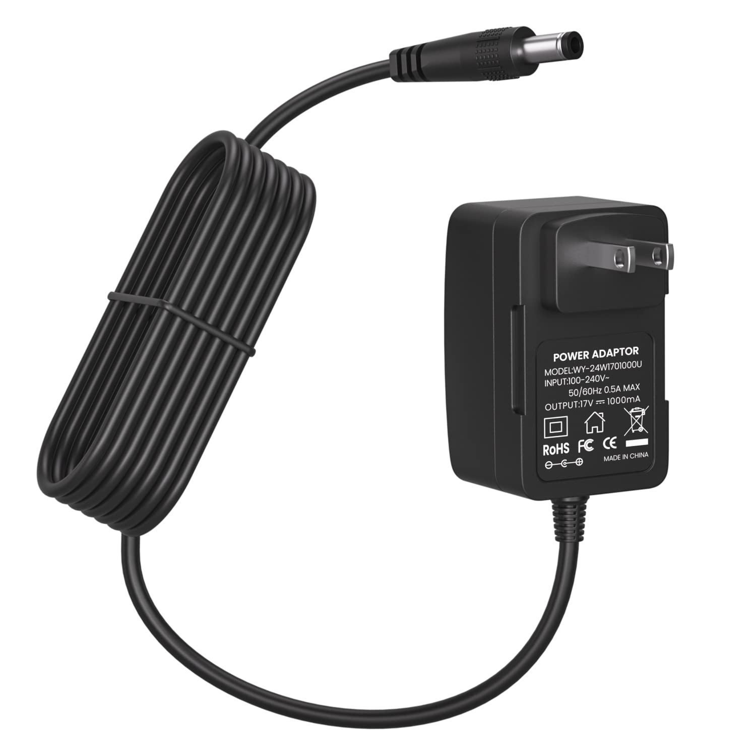 Carregador Auspow 17V para Bose Soundlink I, II, III - Adaptador de Tomada Rápido e Seguro