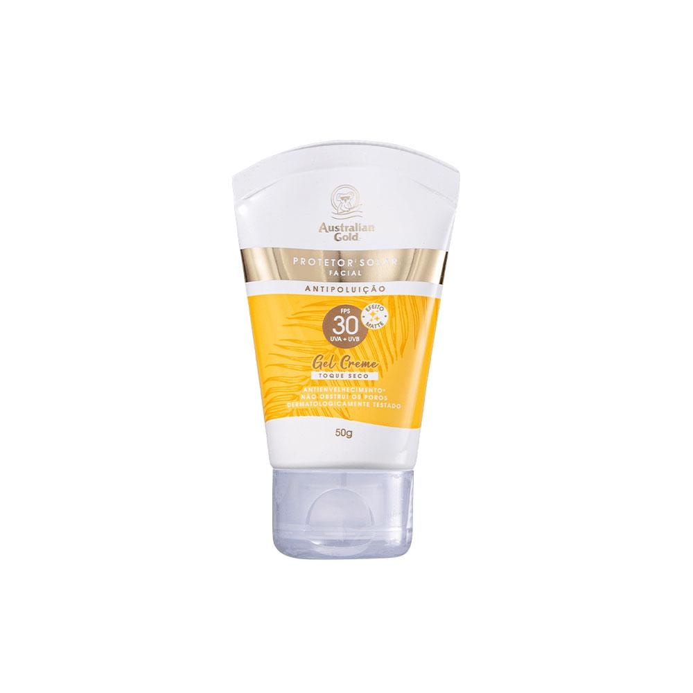 Australian Gold FPS 30: Proteção Facial Matte