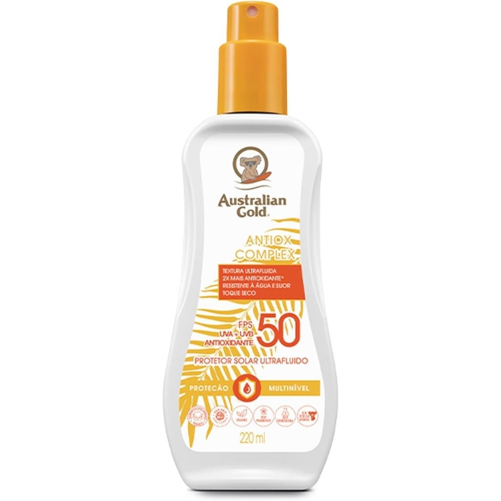 Australian Gold FPS50: Proteção Solar Antioxidante