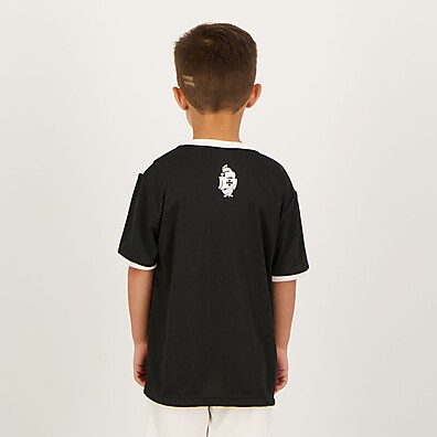 Camisa Infantil Vasco: Preto e Autêntico!