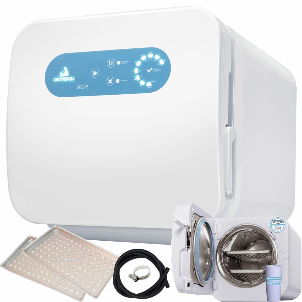 Autoclave Cristofoli Vitale Class 12L: Esterilize com Segurança