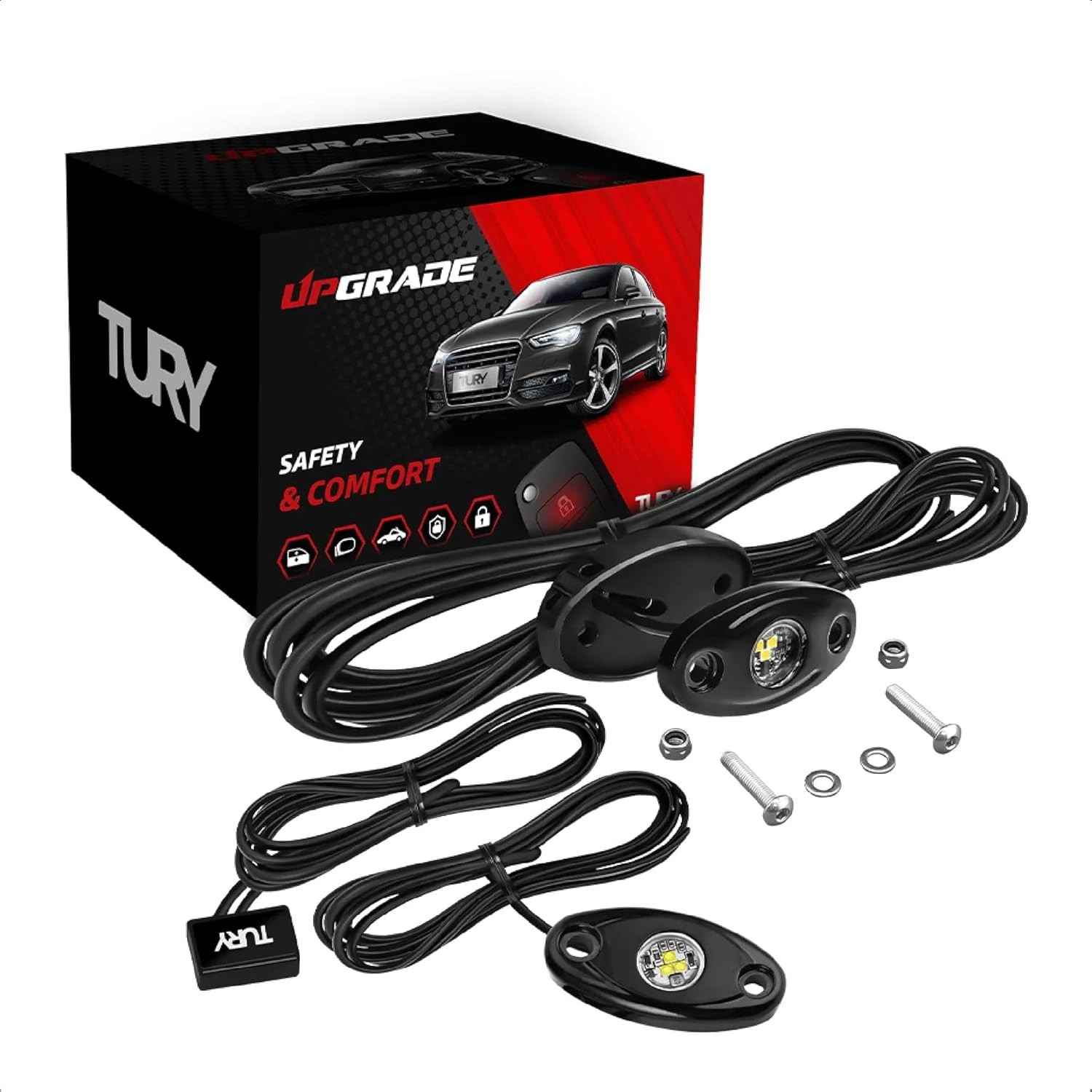 Módulo Iluminação Caçamba Automática Tury Pick-Up C10 C20 D20 S10 Silverado - Luz Inteligente
