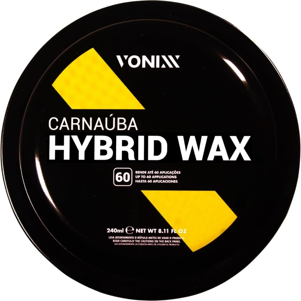 Hybrid Wax Vonixx 240ml: Cera Automotiva Protetora com Brilho e Durabilidade